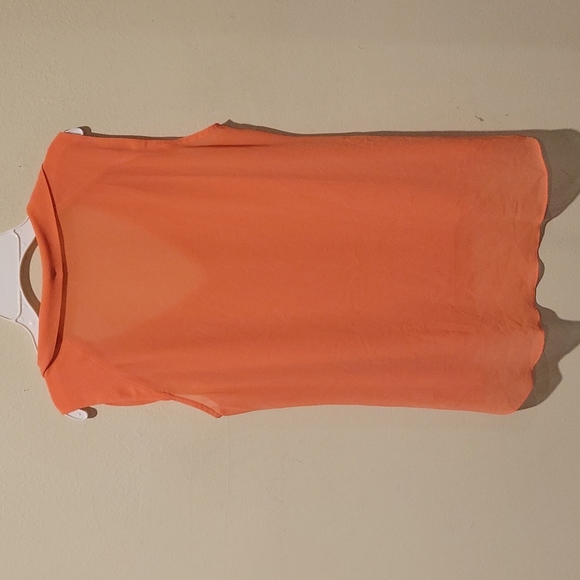 ❤LAST APRIL FLOWY SEMI-SHEER TOP/SHIRT/BLOUSE, SMALL - Picture 4 of 4